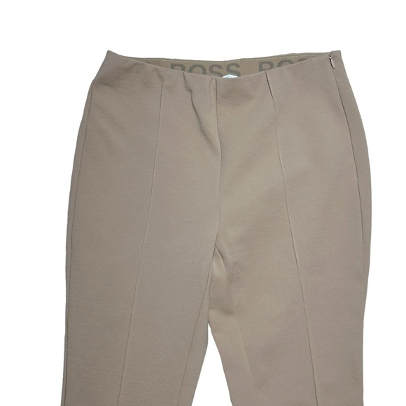 Hugo Boss Tan Camel High Rise Tapered Trouser Pants US 6 - Picture 2 of 7